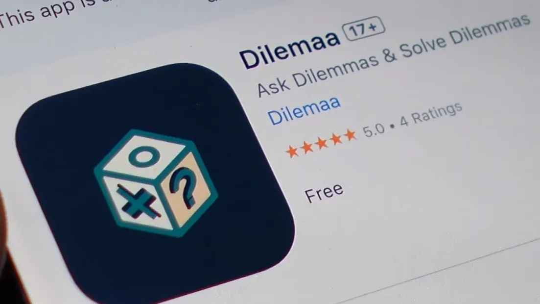 Dilemaa app in the App Store